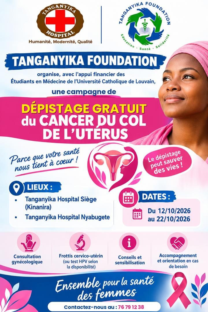 Dépistage gratuit du cancer du col de l'utérus