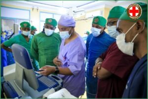 Implantation du premier pacemaker à TANGANYIKA HOSPITAL